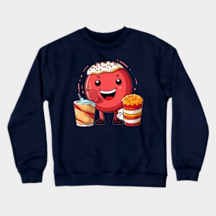 kawaii  junk food T-Shirt cute  funny Crewneck Sweatshirt